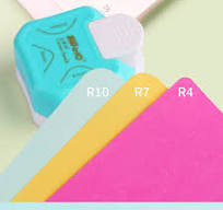 Candy Color R5 R4 R7 R10 Corner Rounder Paper Cutter Punches for  Scrapbooking Card Photo Craft DIY Tools School Stationery - AliExpress