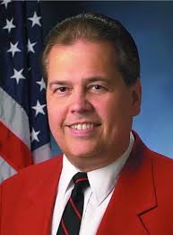 One of my favorite items from my collection, a 6-foot door poster, is  hanging