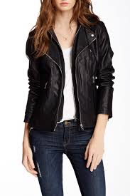 Truth Of Touch Jessie Hooded Faux Leather Jacket Nordstrom Rack Hooded Faux Faux Leather Jackets Leather Jacket