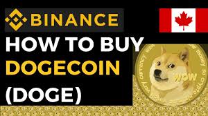 Like i said i signed up on binance, but won't let me buy btc with a cc. How To Buy Dogecoin In Canada Step By Step Buy Dogecoin On Binance Tutorial Buy Bitcoin 101 Youtube