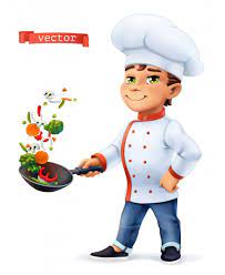 Little Cook Personaje Comico Ilustracio Premium Vector Freepik Vector Comida Personajes Comicos Dibujos Animados Divertidos Personajes