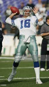 Quarterback Vinny Testaverde Of The Dallas Cowboys Practices Before Vinny Testaverde Dallas Cowboys Cowboys