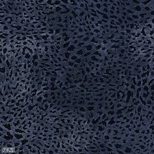 Navy Blue Animal Print Microfiber Drapery And Upholstery Fabric In 2020 Upholstery Fabric Navy Blue Decor Leopard Fabric