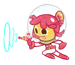 Space Doughnut Cookie By Emptyruby On Deviantart Cookie Run Character Design Cookies