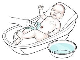 Bathing often can dry your baby's skin. Bathing Your Newborn