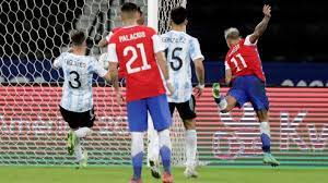 Horarios y tv del fútbol chileno, liga española y fútbol internacional. Argentina 1 1 Chile Goles Resumen Y Resultado As Argentina