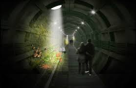 You are seeing this message either because your flash player is outdated or because your browser does not support html5 player. Underground Mushroom Tunnel Wins London S High Line Inspired Green Design Competition