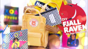 Bella from myfroggystuff demonstrates how to be the most powerful you.and d. Diy How To Make Fjallraven Kanken No Sew Backpack Back To School Supplies Youtube