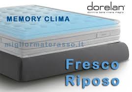 Materassi ad altissima tecnologia dorelan per un'esperienza di benessere totale tutti i materassi promozione di maggio: Promozione Dorelan Materassi Fresco Riposo Materasso Con Memory Clima Materasso Letto Piazza E Mezza Promozione