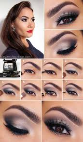 Wedding Makeup For Brown Eyes Classic Smokey Eye And Red Lips Asian Women Romantic Wedd Wedding Eye Makeup Wedding Makeup For Brown Eyes Asian Smokey Eye