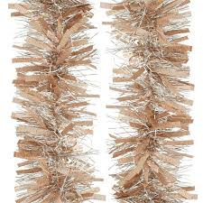 Average rating:0out of5stars, based on0reviews. Ice Rose Gold With Silver Tinsel Garland Walmart Com Walmart Com
