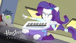 Equestria Girls - Rainbow Rocks EXCLUSIVE Short - 'Player Piano' - YouTube