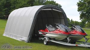 They offer protection for your cars at a much lower price than normal garages. Portable Garage Depot Instant Temporary Portable Garages Carports And Building Kits