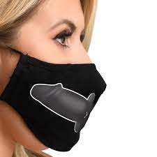 Mouth-Full Dildo Face Mask: Sex Toy Distributing