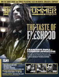Sick Drummer Magazine Issue 27 Featuring Francesco Paoli of Fleshgod  Apocalypse Now Live Online!