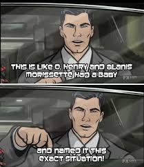 When He Defined Irony Sterling Archer Archer Funny Archer