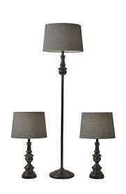 Combo Pack Floor Lamp And Table Lamps Floor Lamp Lamp Custom Lamp Shades
