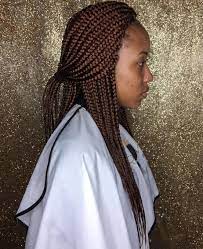 40 Gorgeous Big Box Braids Styles Box Braids Styling Brown Box Braids Box Braids