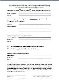 vermieterbescheinigung wohnungsgeberbestatigung