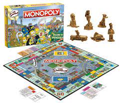 Amazon.com: Monopoly The Simpsons Edition : Toys & Games