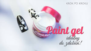 Paint Gel Zel Kolorowy Do Zdobienia Paznokci Youtube