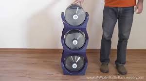 Cut out the front part of the jug large enough for you to fit in your items. Modular Water Bottle Rack On Mywaterbottlerack Weebly Com Youtube