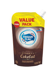 Now you know where it ( the liquid susu bendera ) comes from. Frisian Flag Susu Kental Manis Cokelat Pch 560g Klikindomaret