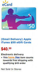 Maybe you would like to learn more about one of these? Walmart Hot And Rare 50 Itunes Gift Card For 40 Limited Time The Thrifty Couple