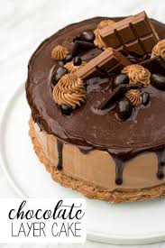 Chocolate Layer Cake With Chocolate Swiss Meringue Buttercream Piper Cooks Recipe Chocolate Layer Cake Cake Cupcake Cakes