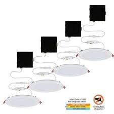 Integrated Led Canless Recessed Lighting Lighting The Home Depot Commercial Electric Recessed Lighting Recessed Lighting Kits