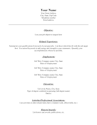 When to write a two page resume and get the manager on the phone. Combination Format Blank Resume Templates At Allbusinesstemplates Com