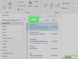 Click ok at the bottom. How To See Unread Emails In Outlook 8 Steps With Pictures