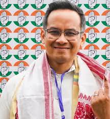 Gaurav gogoi cast his vote for the Assam Assembly elections. Congress  #assamelection2026 #vote
