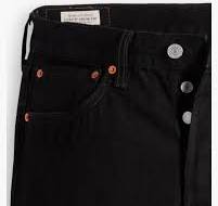 501® Original Fit Selvedge Men's Jeans - Black | Levi's® US