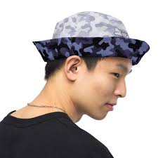 Buy grey camo bucket hat Shop
