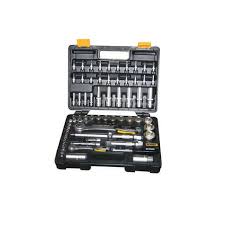 Coffret a douilles magnusson cle et douille castorama Coffret A Douille 1 2 Et 1 4 65 Pieces Ironside Cdiscount Bricolage