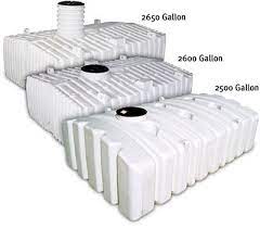 Due to health concerns, many service facilities will not work on wastewater tanks and lines until the tanks have been completely in other words, dump the black (commode) water tank first, then dump the galley tank, then dump the shower and bathroom sink tank. Norwesco Below Ground Tanks Holding