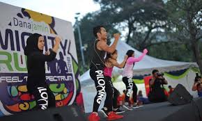 A charity fun run supported by community policing malaysia and idea from mr. Danajamin Mighty Run 2018 Sees 2 500 Participants Businesscirclekl