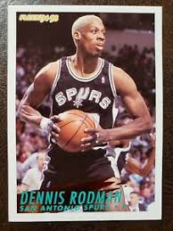 Ending jan 14 at 1:15pm pst. Dennis Rodman 94 95 Fleer Nba Basketball Trading Card 209 San Antonio Spurs Ebay
