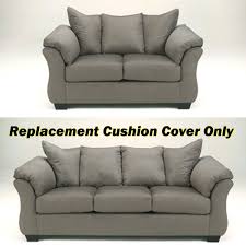 Ashley Darcy Replacement Cushion Cover Only 7500538 Or 7500535 Cobblestone Replacement Sofa Cushions Replacement Couch Cushions Couch Cushions
