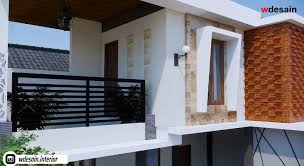 Model pagar balkon rumah minimalis. Model Rumah Minimalis 2 Lantai 9x13 Desain Rumah Minimalis