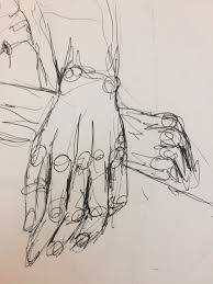 For More Close Up Studies I Decided To Try Using Continuous Line Drawing Which Was Difficult As Proportion A Life Drawing Continuous Line Drawing Line Drawing