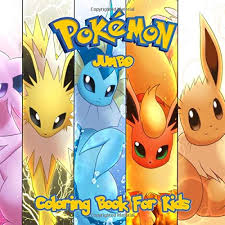 Here is a whole set of 20 fun free printable giraffe coloring pages that will definitely occupy your kid s time. Pokemon Coloring Book Great Jumbo Coloring Pages For Kids By Harry L Jackson Used 9781701788602 World Of Books