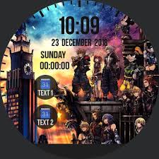 Won't be long, won't be long, i'm almost here. Kingdom Hearts 3 Watchmaker Watch Faces
