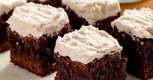 These Gingerbread Brownies With Eggnog Frosting Are The Easiest Dessert You Ll Make This Season Recipe Easy Desserts Just Desserts Holiday Baking