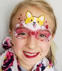 Sale corgi face paint Hot Sale