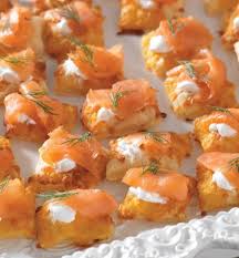 Salmon Puffs With Shredded Dubliner Cheese Kroger Recipe Happy Hour Appetizers Salmon Puffs Recipes