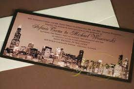 Stefanie Michael Chicago Custom Wedding Invitations Gourmet Invitations Custom Wedding Invitations Wedding Invitations Invitations