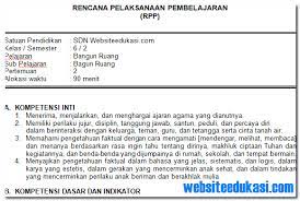 Rpp kurikulum 2013 revisi 2018 ini memuat 4 hal pokok di dalamnya sesuai dengan tuntutan dalam menghadapi revolusi industri 4.0. Rpp 1 Lembar Matematika Kelas 6 Semester 2 K13 Revisi 2020 Websiteedukasi Com