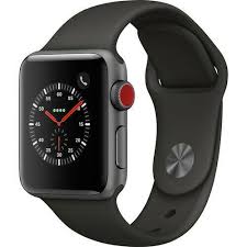 Apple Watch Series 3 38mm Space Gray Aluminium Case With Gray Sport Band Gps Ebay 349 99 Apple Watch Space Grey Buy Apple Watch Apple Watch Edition